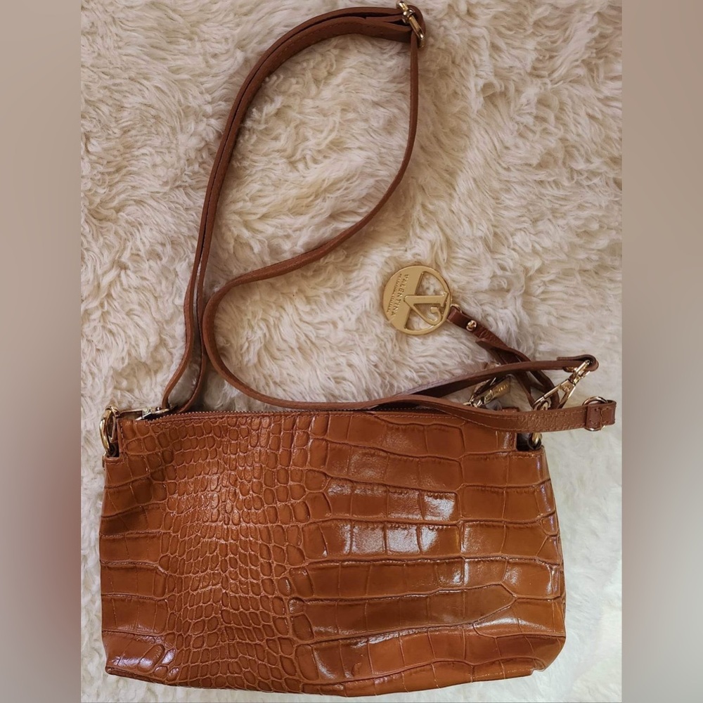 Valentina Handbag Made In Italy Leather